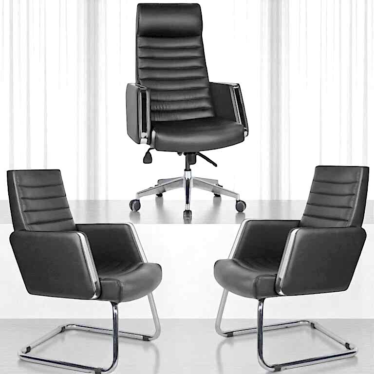 Akburo Ofis Rosetta  Plus 3’lü Koltuk Seti - Ofis Mobilyaları