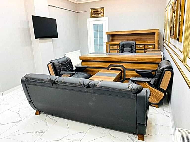 Akburo Baron Makam Takımı Tiger Oturma Grubu İle Set - Ofis Mobilyaları