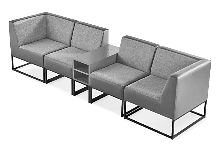 Akburo Corner 4’lü Takım Bekleme Koltuğu - Ofis Mobilyaları