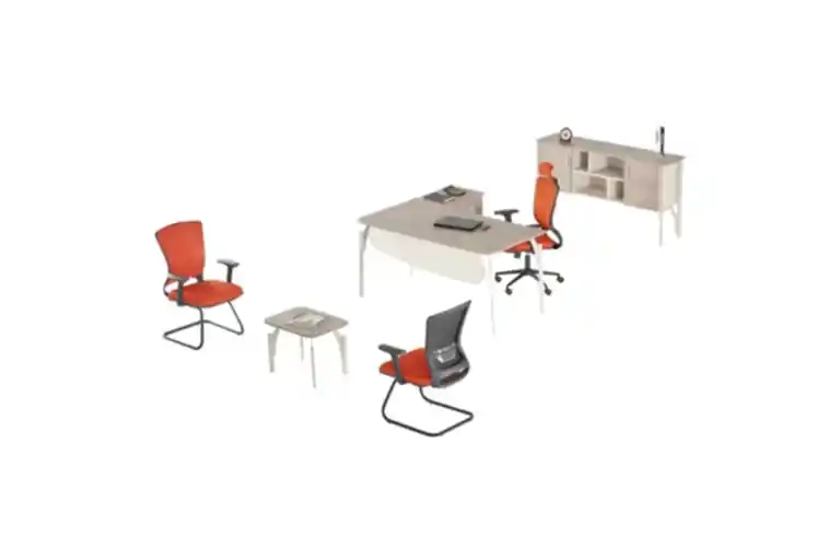 Akburo Demre Masa Takımı Full Set - Ofis Mobilyaları