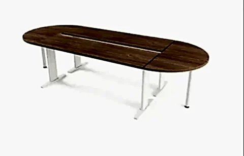 Akburo Trend Toplantı Masası Oval (Metal) - Ofis Mobilyaları