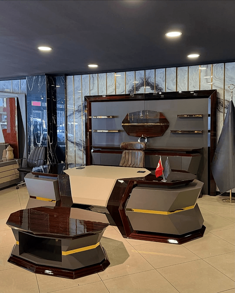 Akburo Fendi Makam Takımı - Ofis Mobilyaları